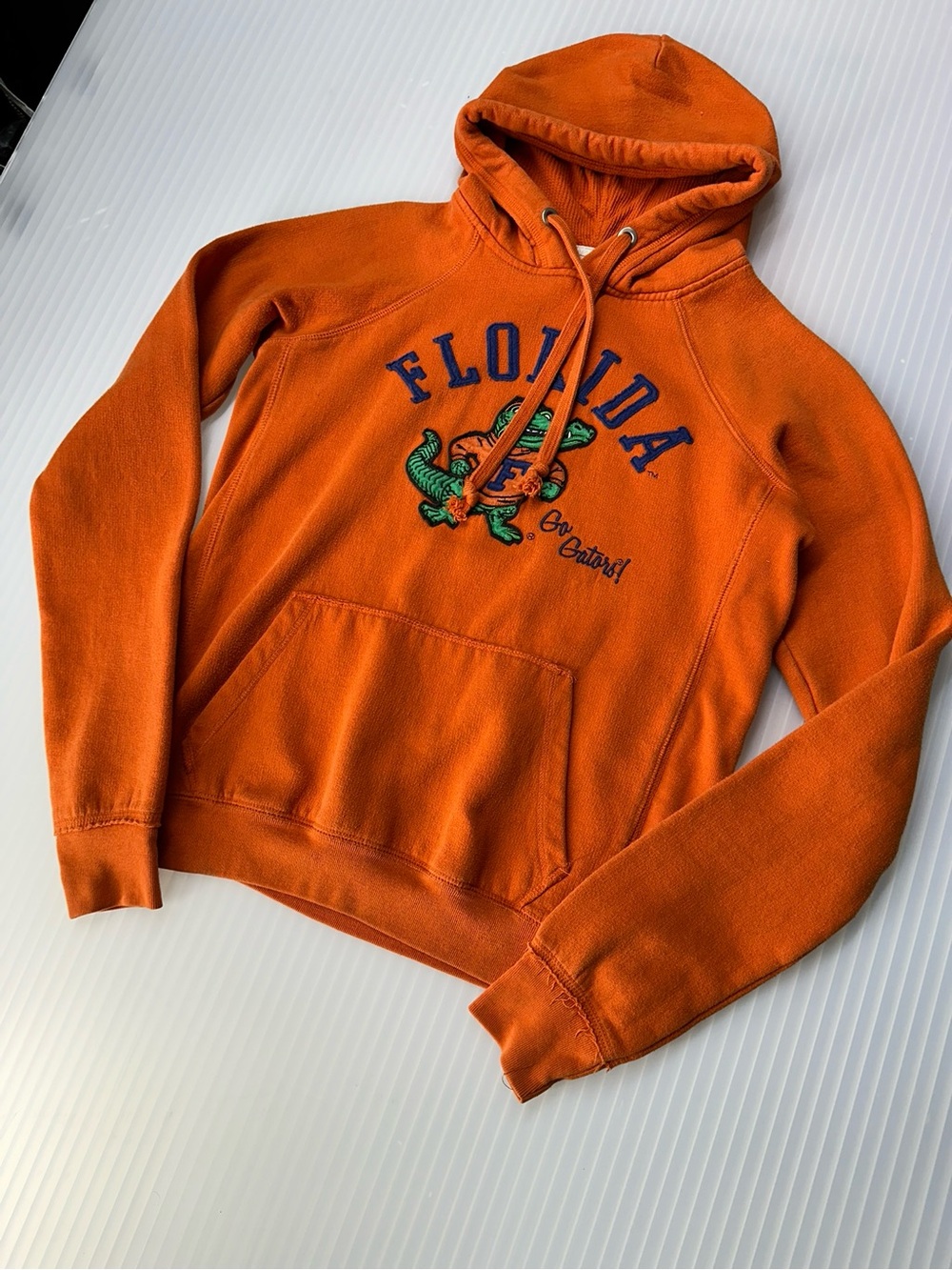 League Orange Florida Gators Crewneck Hoodie